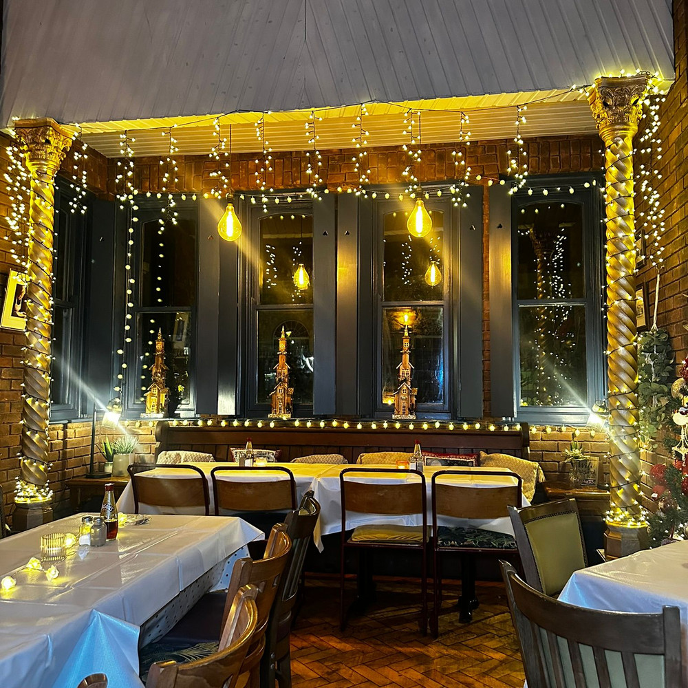 Inside the Coffee House in the evening